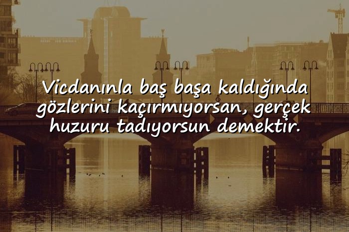 resimli huzurla ilgili sözler - 16