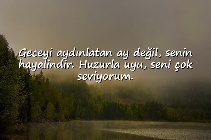resimli iyi geceler mesajı sevgiliye - 17