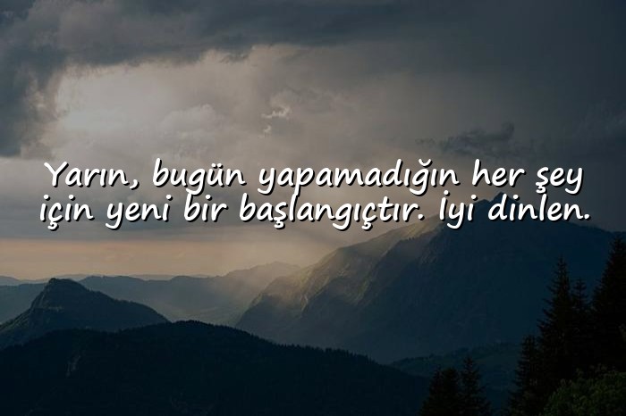 resimli İyi Geceler Sözleri - 21
