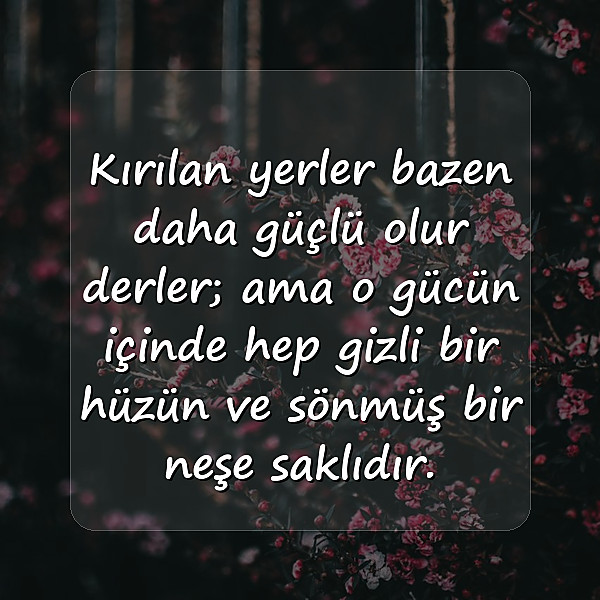 kalp kırmak ile ilgili sözler - 7
