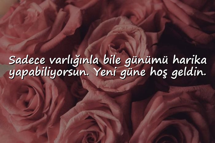 resimli Mükemmel Günaydın Mesajları - 1