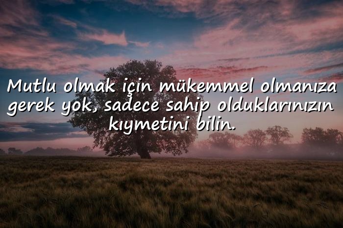 resimli mutluluk sözleri - 25