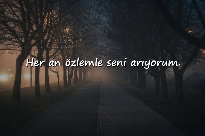 resimli özlem sözleri - 1