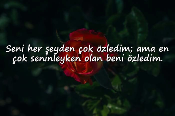 resimli özlemek ile ilgili sözler - 1
