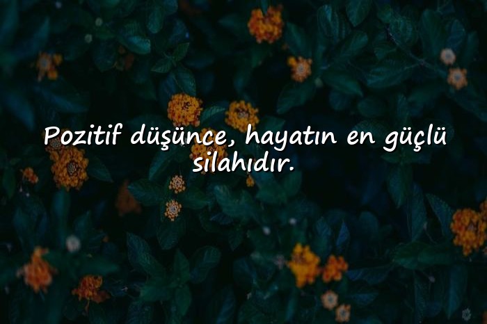 resimli pozitif sözler - 1