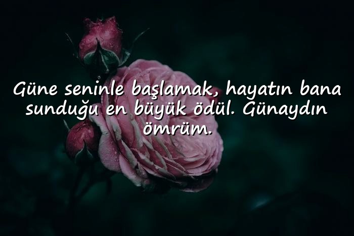 resimli romantik günaydın mesajları - 1