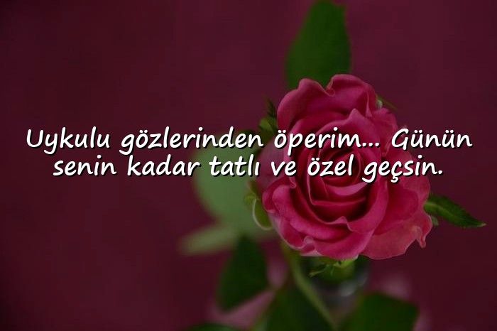 resimli romantik günaydın mesajları - 11