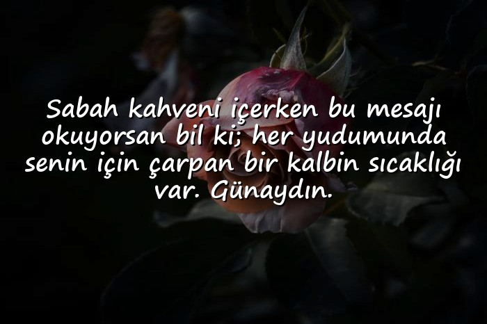 resimli sevgiliye günaydın mesajı - 6