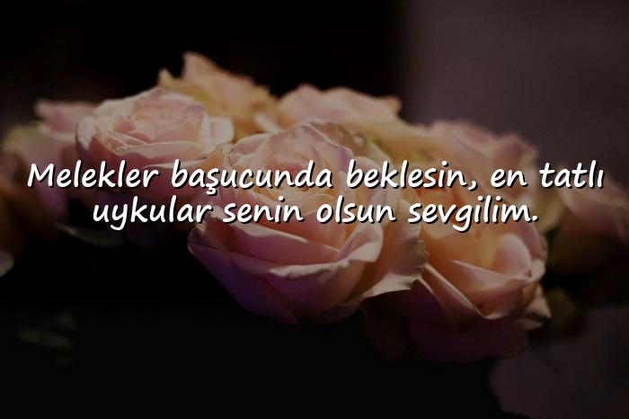resimli sevgiliye iyi geceler mesajı - 16