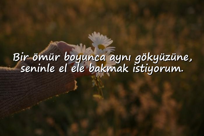 resimli sevgiliye ömürlük sözler kısa - 1