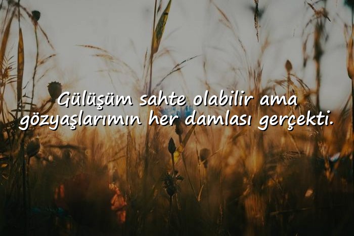 resimli üzgün sözler - 1