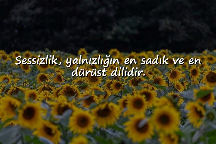 resimli yalnızlık ile ilgili sözler - 21