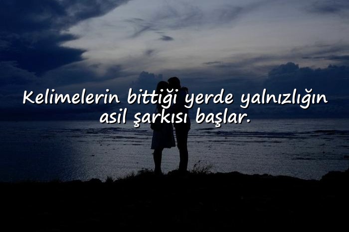 resimli yalnızlık sözleri - 6