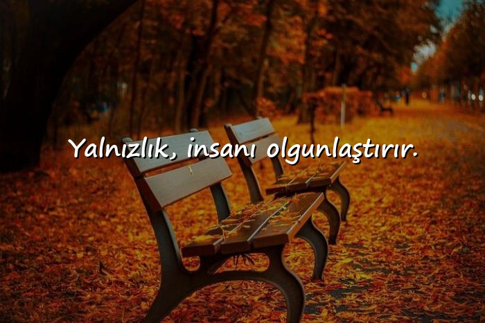 resimli yalnızlıkla ilgili sözler - 1