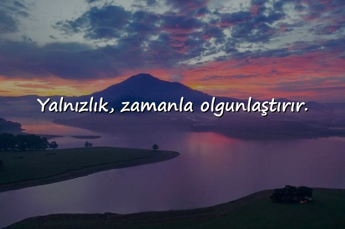 resimli yalnızlıkla ilgili sözler - 11